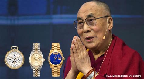 dalai lama wrist watch.